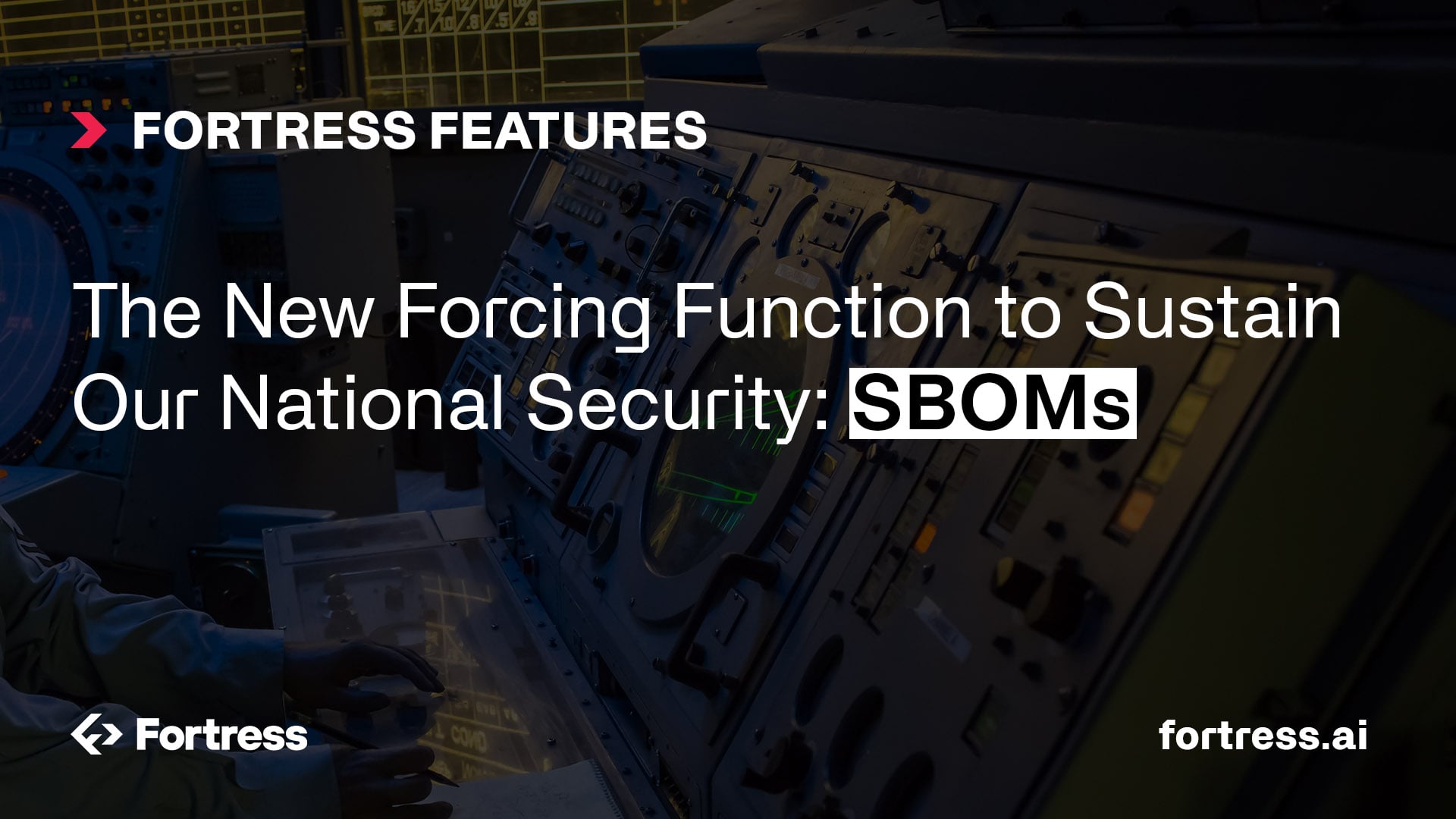 The new forcing function to sustain our national security sboms